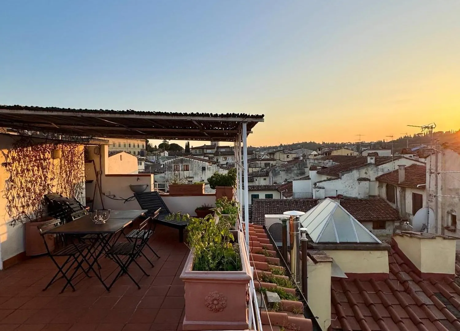 A Terrace In Oltrarno Florencja