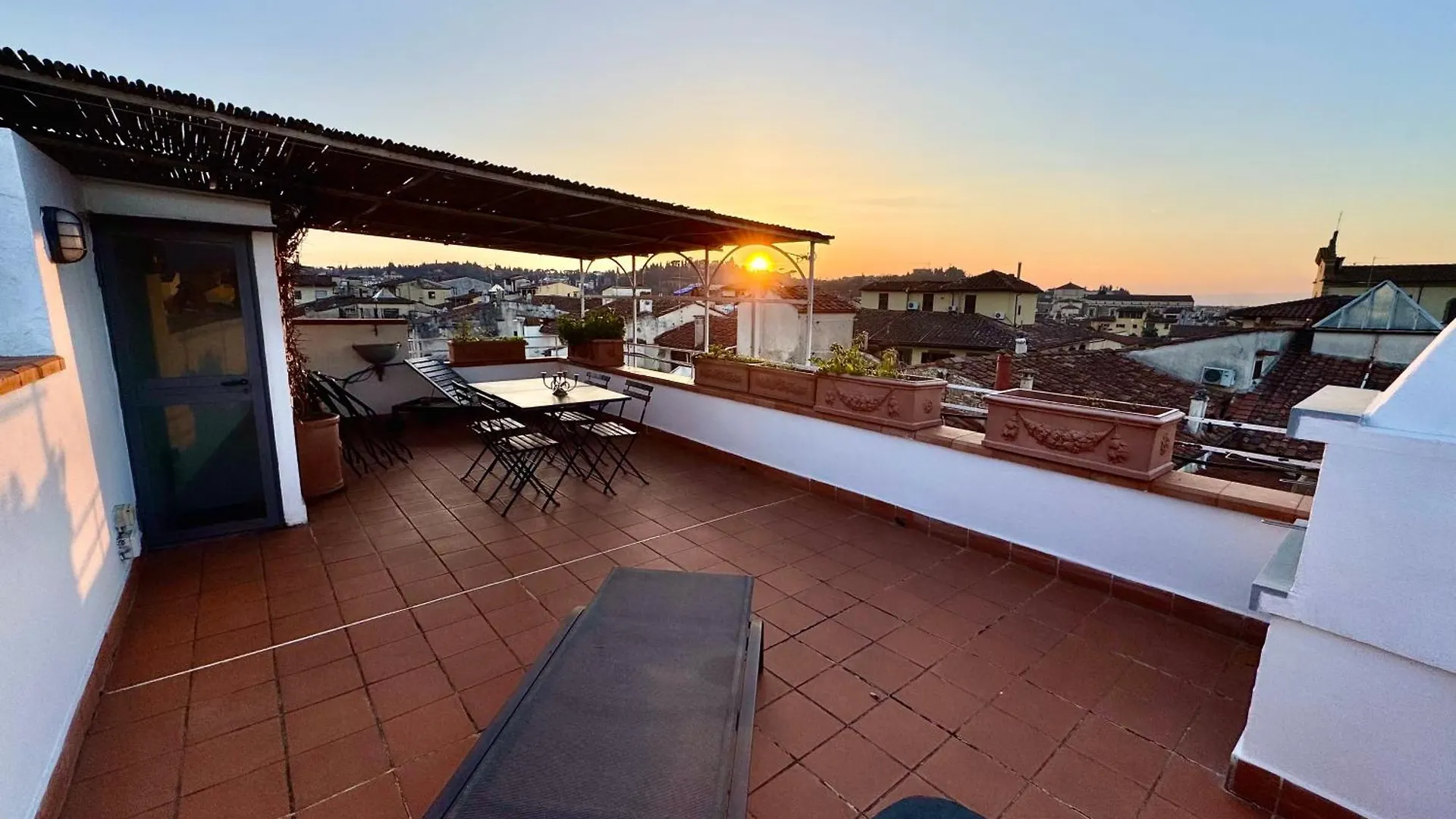 A Terrace In Oltrarno Florencja
